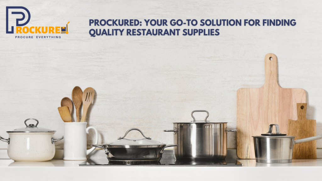 restaurant supply shops